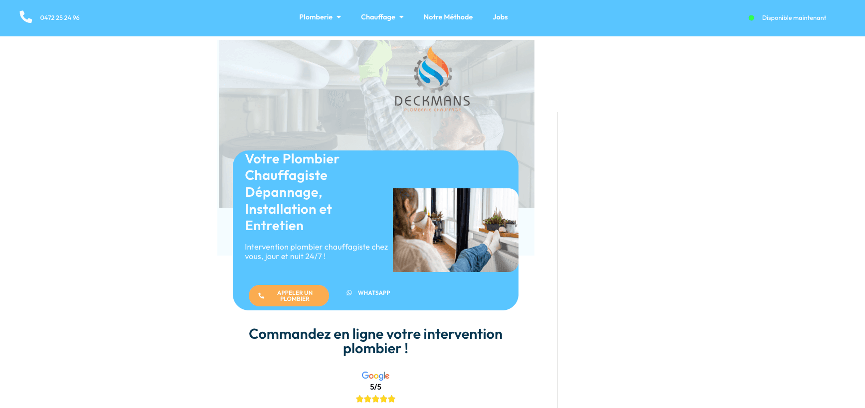 Ancien site de Deckmans
